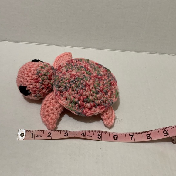 Nursery Decor Sea Turtle Crochet Turtle Handmade Stuffed Turtle - Picture 9 of 11
